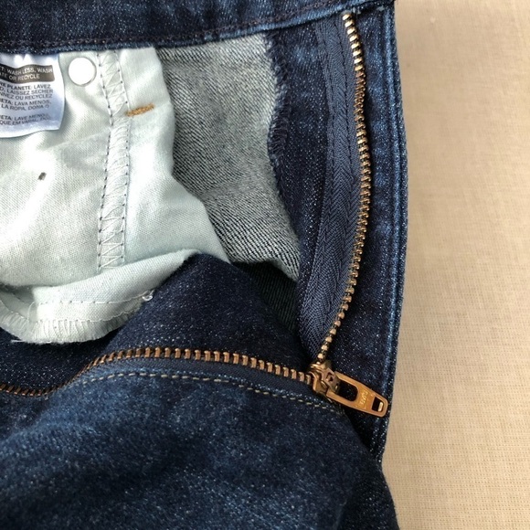 Levi’s Blue Dark Wash 515 Bootcut Jeans with Stud Detailed Back Flap Pockets 14 - Picture 5 of 12